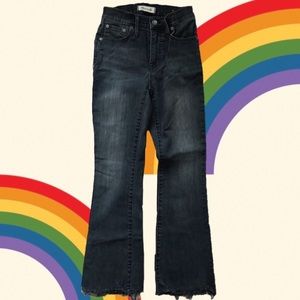 Madewell Black Cali Demi Boot Jean